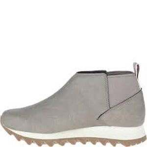 Merrill Women's Grey Slip-On Ankle Sneaker Boot
